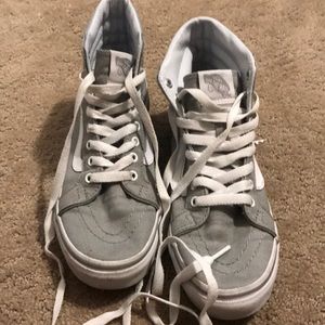 Vans grey skate high
